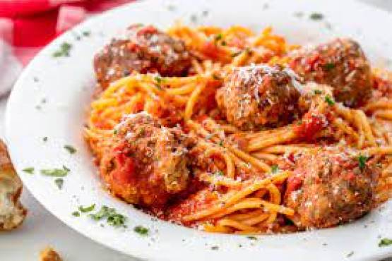 Meat ball pasta